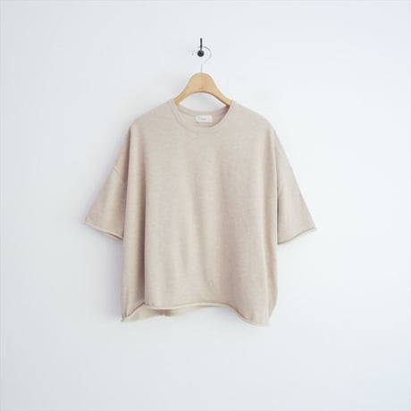 2025AW・人気完売品 IENA LEVITA コットンハーフスリーブプルオーバー 25080900332130 2606-0192