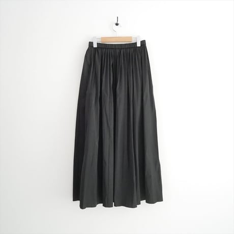 2025AW ENFOLD SQUARE-PLEATS SKIRT 300IA431-0261 2607-1046
