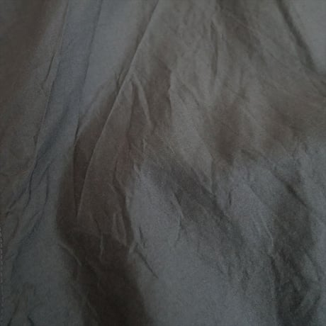 2025AW 未使用 TOUJOURS cotton silk faille cloth ruffle collar baggy shirt MM43VS02 2608-0292