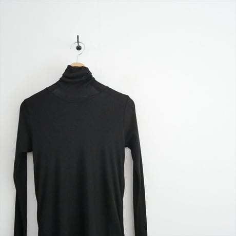 継続販売品 AURALEE / SUPER HIGH GAUGE SHEER RIB TURTLE NECK L/S TEE / A00T02HF 2602-0197