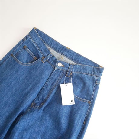 2025・人気完売品 CANAL JEAN購入品 choice_cnl テーパードデニムパンツ （ライトインディゴ） 85101543 2607-0357