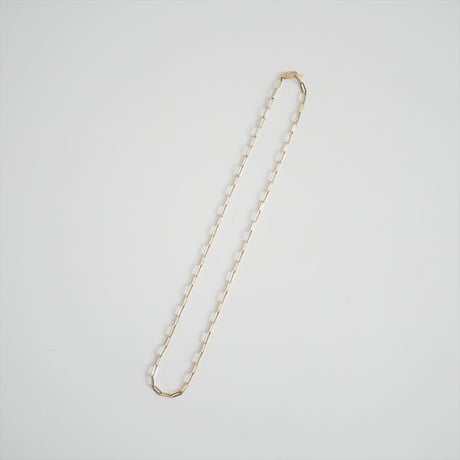 継続販売品 GIGI Square cable necklace 500mm AL10003 2607-0754