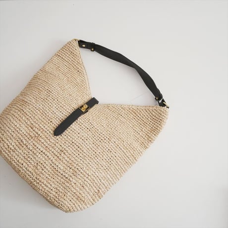 継続販売品 VIOLAdORO ラフィアワンショルダーバッグ 2607-0898