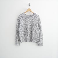 継続販売品 GALERIE VIE コットンダップル クルーネックプルオーバー 23026102005 2610-0211