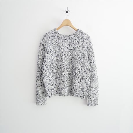 継続販売品 GALERIE VIE コットンダップル クルーネックプルオーバー 23026102005 2610-0211