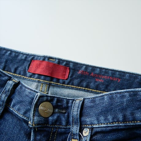 2026 RED CARD 35th Anniversary Wide デニムパンツ 26W101 2608-1199