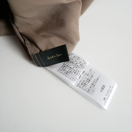 2026SS今季 未使用 SPICK&SPAN フィブリルオールインワン 26030200991020 2607-0729