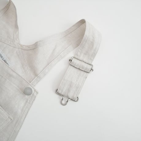 2025SS・人気完売品 未使用 L'Appartement別注 UNION LAUNCH LINEN OVERALL 25030570006410 2607-2098