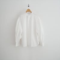 人気完売品 HYKE T/C BALLOON SLEEVE BLOUSE 15228 2608-0066