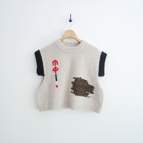 2025AW JOURNAL STANDARD別注 Y.A.Acc Bicolor knit Vest 25080410001840 2604-0482