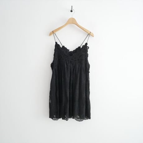 2025AW・人気完売品 IENA アンティークチュールバテンキャミ 25051900105130 2609-0448