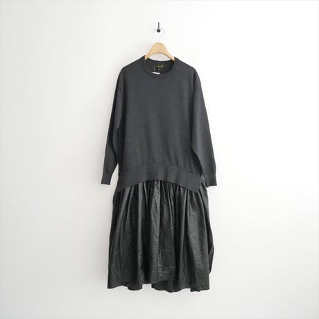 2025AW Drawer WINTER2 ニットコンビワンピース 65261000000 2606-0888