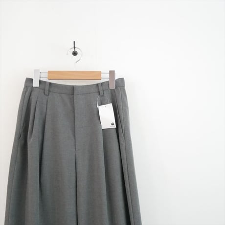 2025AW BEAUTY&YOUTH バックラップ タックワイドパンツ 16141446581 2606-0307