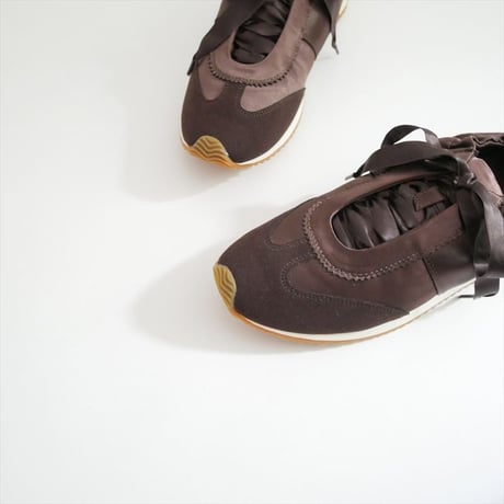 2025AW 未使用 LE TALON L 2WAYリボンスニーカー 25172820680430 2606-0471