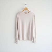 2025AW 未使用 BACCA TOMORROWLAND ソフトコットン ラグランスリーブプルオーバー 35035403201 2609-0842