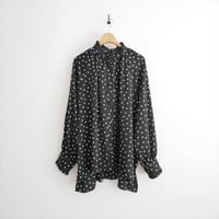 2025AW・人気完売品 journal standard luxe ドットプリーツディテールシャツ 25050440600030 2606-2057