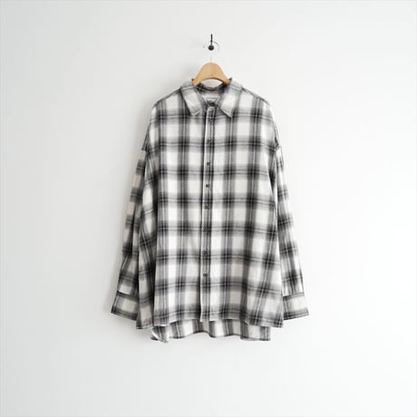 人気完売品 / PROVOKE / Oversized check Shirt / 24050587000310 / 2504-0236