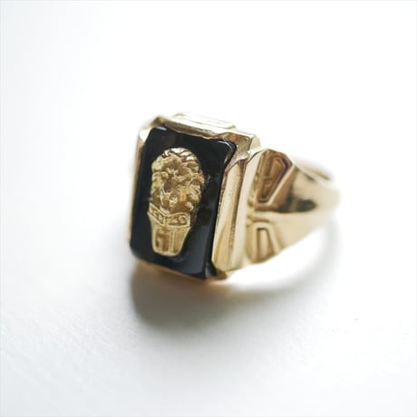 継続販売品 AP STUDIO購入品 GIGI K18 Helios college leo ring 25091587001410 2609-0162