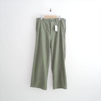 2025AW・人気完売品 FRAMeWORK ミリタリースラブバックサテンベイカーパンツ  25030220304130 2608-0092