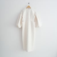 2025 未使用 TSURU by Mariko Oikawa Leatitia ビーズ付きクラシックワンピース DR-2252450 2610-0019
