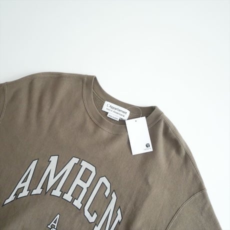 2025・人気完売品 L'Appartement別注 AMERICANA HALF SLEEVE SWEAT 25070570005910 2607-0825