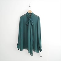 未使用 Lisiere L'Appartement Washable Silk Boutie Blouse 24050560500610 2610-0230