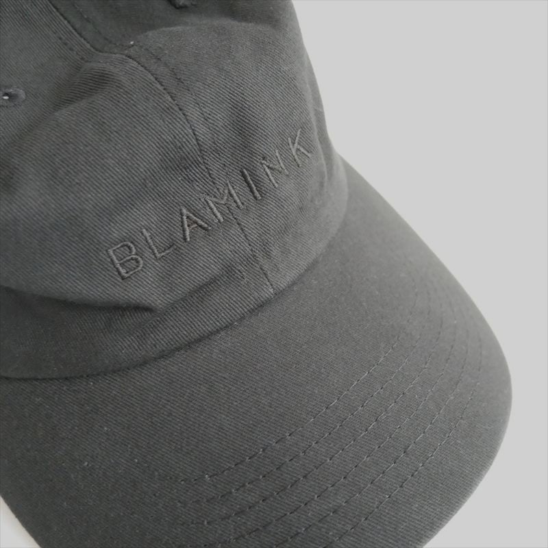 2025SS・人気完売品 未使用 BLAMINK ロゴキャップ 79381990062 260