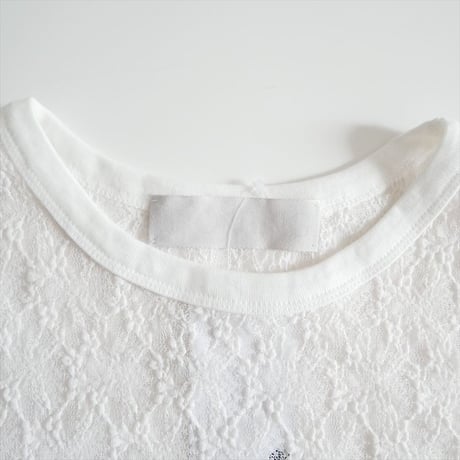 人気完売品 FRAMeWORK購入品 IRONING flower lace ロングスリーブ 2607-0719