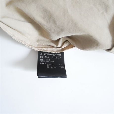 2025SS theory luxe / Lush Linen Jadie ワンピース / 03-5205500 2603-0709