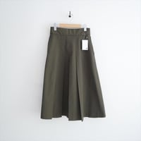 MARGARET HOWELL / FINE WOOL COTTON TWILL SKIRT / 578-3232005 2602-0909
