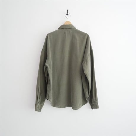 2025AW・人気完売品 未使用 MUSE de Deuxieme Classe購入品 REMI RELIEF WIDE MILITARY シャツ 25050521001730 2608-0945