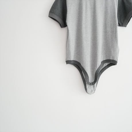 2026SS今季 JANE SMITH COTTON BI COLOR RINGER ROMPER T-SHIRT 26SCT-#457L 2607-0552