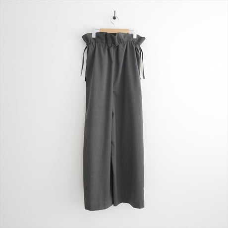 人気完売品 ENFOLD / DOUBLE‐WASTE WIDE‐ PANTS / 300HA231-1570 2602-0784