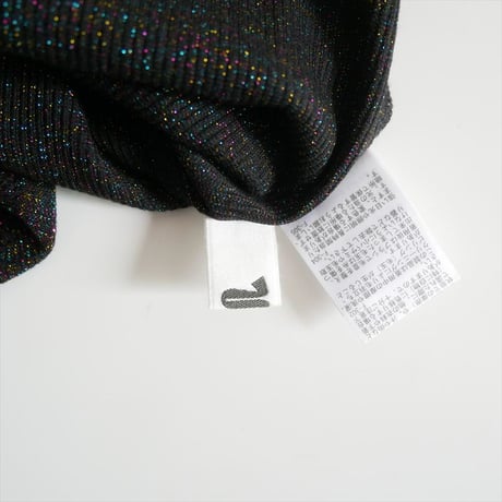 2025 未使用 M TO R / LAME RIB TANK TOP / MUF25210 2512-0891