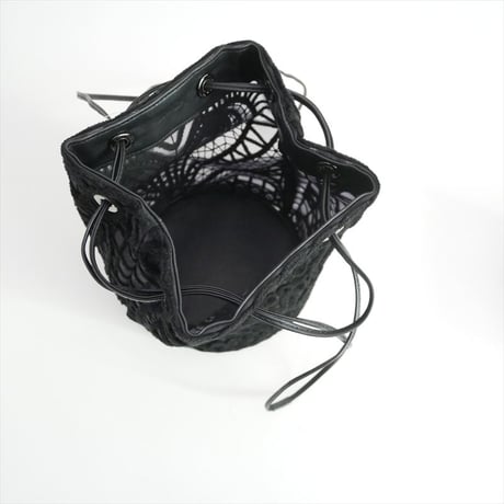 2025AW Mame Kurogouchi Cording Embroidery Bucket Bag MM25FW-AC324 2610-2002