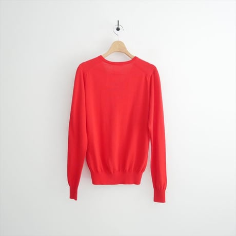未使用 SLOANE コットン Vネック プルオーバー SL2S002 2608-1060