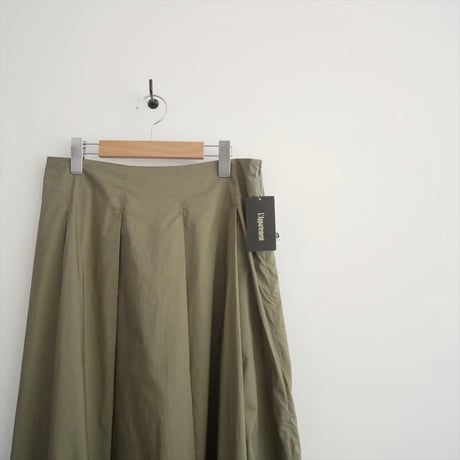 2025AW 未使用 Lisiere L'Appartement Box Pleated Skirt 25060560514030 2608-0952