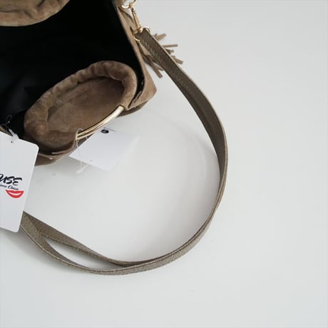 2026AW今季新作 MUSE de Deuxieme Classe別注 AULENTTI SUEDE FRINGE RING バッグ 26092521002030 2608-1100