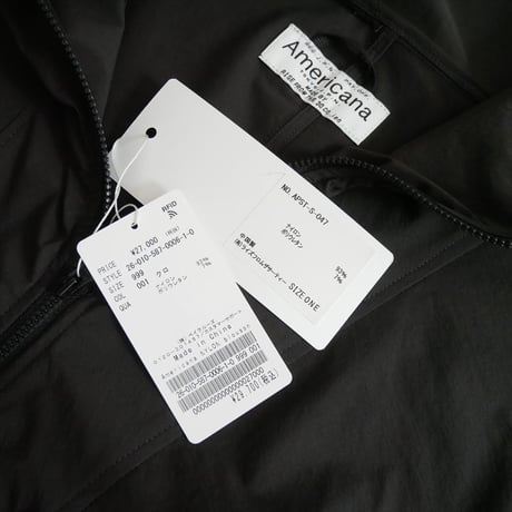 2026・人気完売品 AP STUDIO別注 AMERICANA NYLON blouson 26010587000610 2608-0619