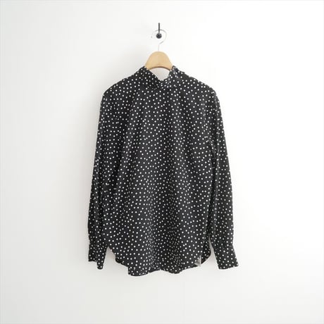 SINME ドットボウタイブラウス S23SS-18 2606-0348