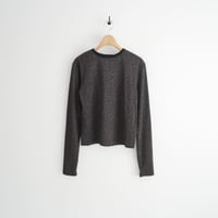 2025 未使用 M TO R / LAME RIB LONG SLEEVE CUTSEWN / MUM25200 2512-0892