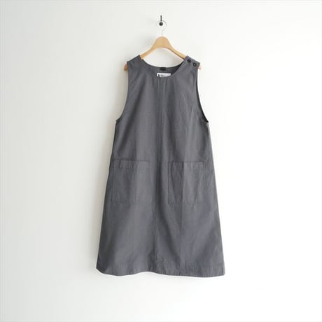 2025AW 未使用 MHL. HAIRLINE COTTON WOOL DRESS 595-5256200 2610-2135