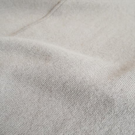 継続販売品 COZ manufactured by WRAPINKNOT / SILK-CASHMRERE KNIT T-SHIRT / CZ324-LPO31 2603-0593