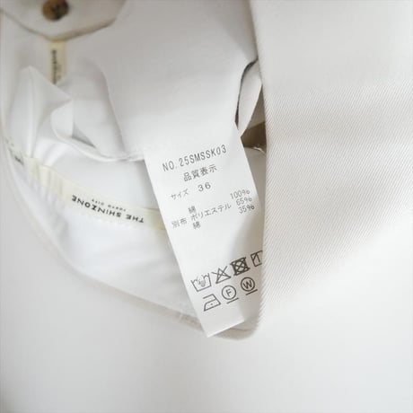 2025 THE SHINZONE CHINO SKIRT 25SMSSK03 2608-0690