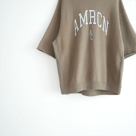 2025・人気完売品 L'Appartement別注 AMERICANA HALF SLEEVE SWEAT 25070570005910 2607-0825