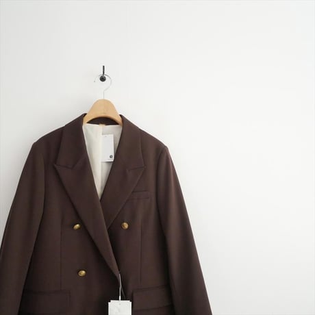 2026・人気完売色 未使用 MilaOwen 金釦ダブルブレストロングブレザー 09WFJ261904 2607-1406