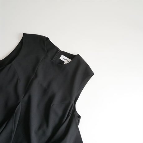 ENFOLD SQUARE DRAPE DRESS 300HA233-0240 2607-1437
