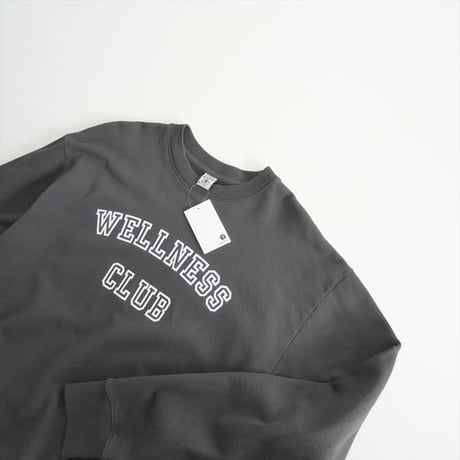 PULP購入品 / SPORTY&RICH / WELLNESS CLUB FLOCKED CREWNE / 23070316004930 / 2410-1150
