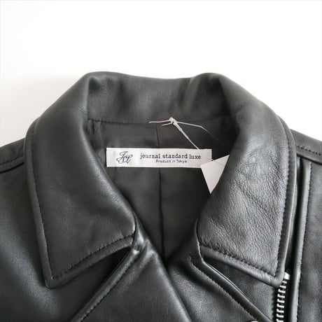 journal standard luxe レザーショート ライダースベスト 24011440201030 2610-0044