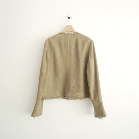 2026・人気完売品 未使用 AP STUDIO ラフツイードジャケット 26010586202010 2609-0973
